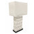 Our white Colada Table Lamp is the lighting you need to set the mood for reading, studying, or spending just a minute on the couch before you head to bed. With a white textured ceramic base, complimented by a fabric shade. 43x77cm.| Bliss Gifts & Homewares | Unit 8, 259 Princes Hwy Ulladulla | South Coast NSW | Online Retail Gift & Homeware Shopping | 0427795959, 44541523
