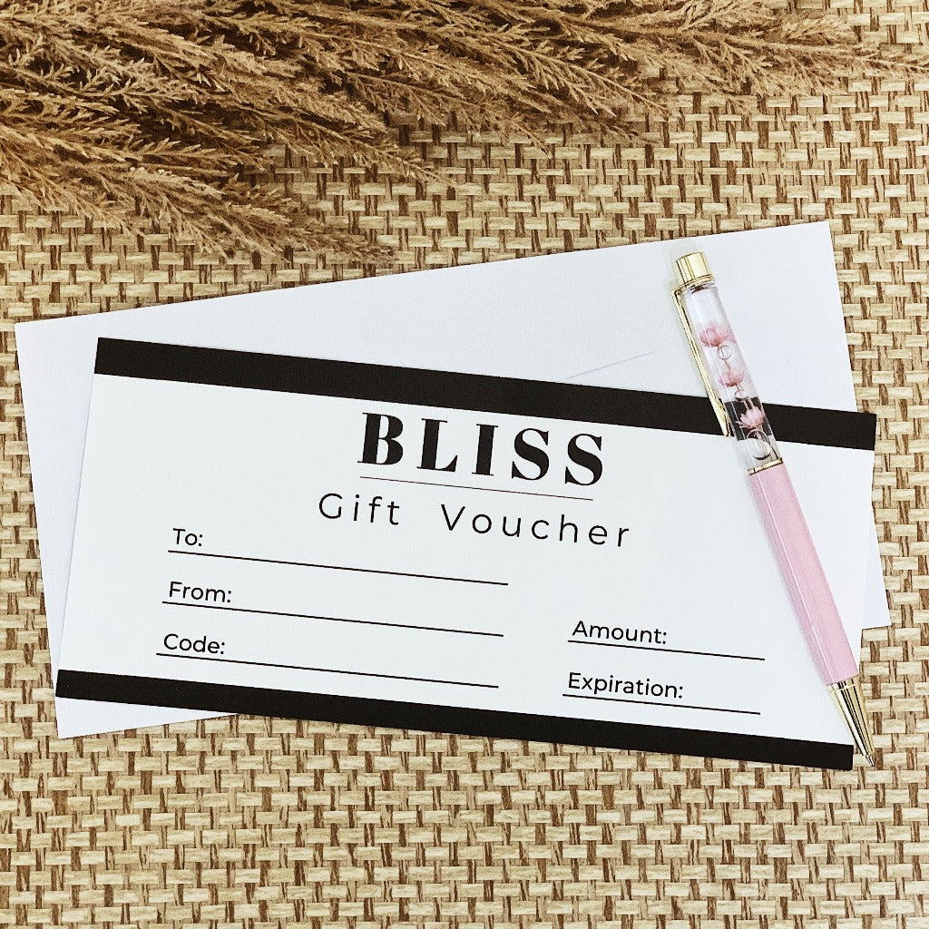 Give the gift of choice with a Bliss Gift Voucher. Can be redeemed in-store or online. Gift vouchers purchased online are automatically emailed to you instantly after purchase. Each voucher is issued a unique code that is to be applied at checkout either online or in-store.| Bliss Gifts &amp; Homewares | Unit 8, 259 Princes Hwy Ulladulla | South Coast NSW | Online Retail Gift &amp; Homeware Shopping | 0427795959, 44541523