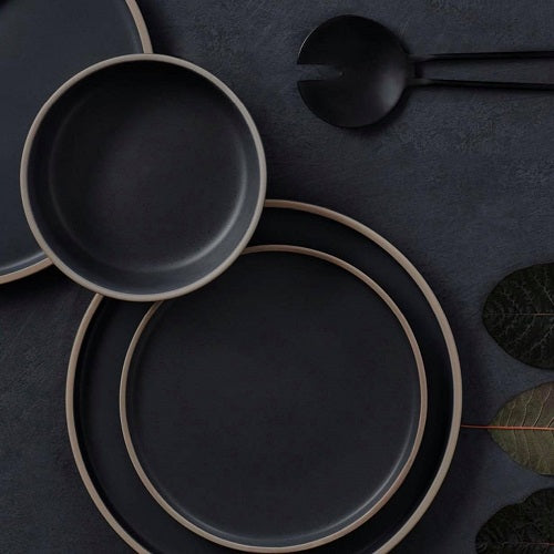 Ideal for everyday dining is Salt&amp;Pepper&#39;s 12 piece HANA dinner set in black, offers a simple yet modern shape with a slight speckle tone throughout and is finished with a natural-coloured rim. Shop online. AfterPay available. Australia wide Shipping | Bliss Gifts &amp; Homewares - Unit 8, 259 Princes Hwy Ulladulla - 0427795959, 44541523 