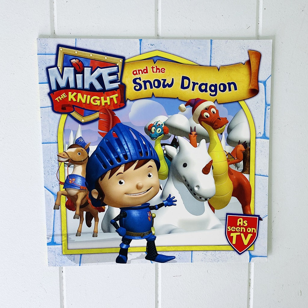 Mike The Knight and The Snow Dragon. It's snowing in Glendragon! What does a knight need to do to tempt Sparkie and Squirt into a wonderful wintery adventure? Be a Knight, Do it Right! Shop online or instore. AfterPay available. Australia wide Shipping. | Bliss Gifts & Homewares | Unit 8, 259 Princes Hwy Ulladulla | South Coast NSW | 0427795959, 44541523 