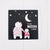 Moon Bunnies All Occasion Greeting Card. Adorable square card that says on the front cover, "To the moon & Back". Card is blank inside. | Bliss Gifts & Homewares | Milton | Online| 0427795959 | Afterpay available
