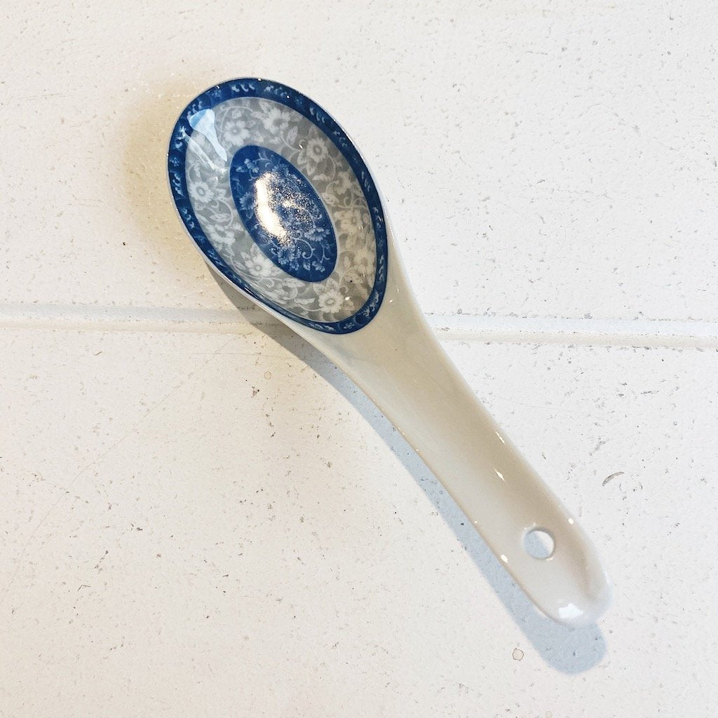 Moroccan Style Ceramic Spoon - Moroccan Style Dinnerware - Mix &amp; Match - 13x4cm - wide range of colours and patterns - mix and match - Commercial Grade quality - Bliss Gifts &amp; Homewares - Unit 8, 259 Princes Hwy Ulladulla - Shop Online - 0427795959, 44541523 - Australia wide shipping