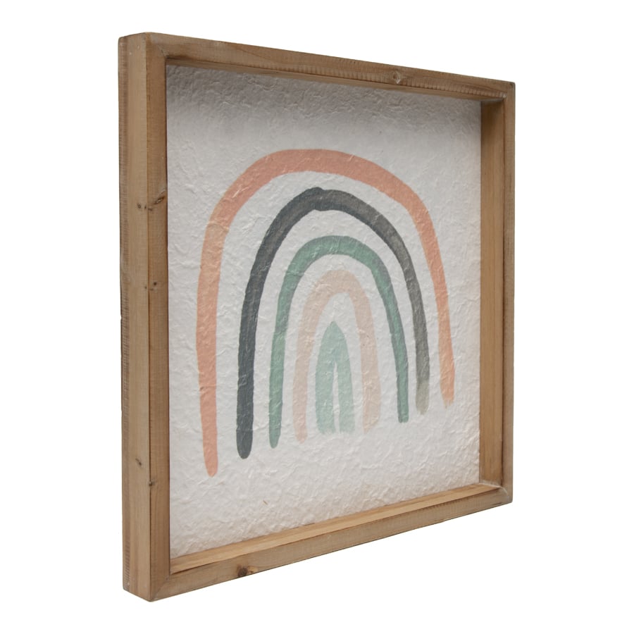 Express your artistic side and transform your interior space into a living work of art with this stunning Naive Arc Framed Wall Art. 40x4x40cm.| Bliss Gifts &amp; Homewares | Unit 8, 259 Princes Hwy Ulladulla | South Coast NSW | Online Retail Gift &amp; Homeware Shopping | 0427795959, 44541523