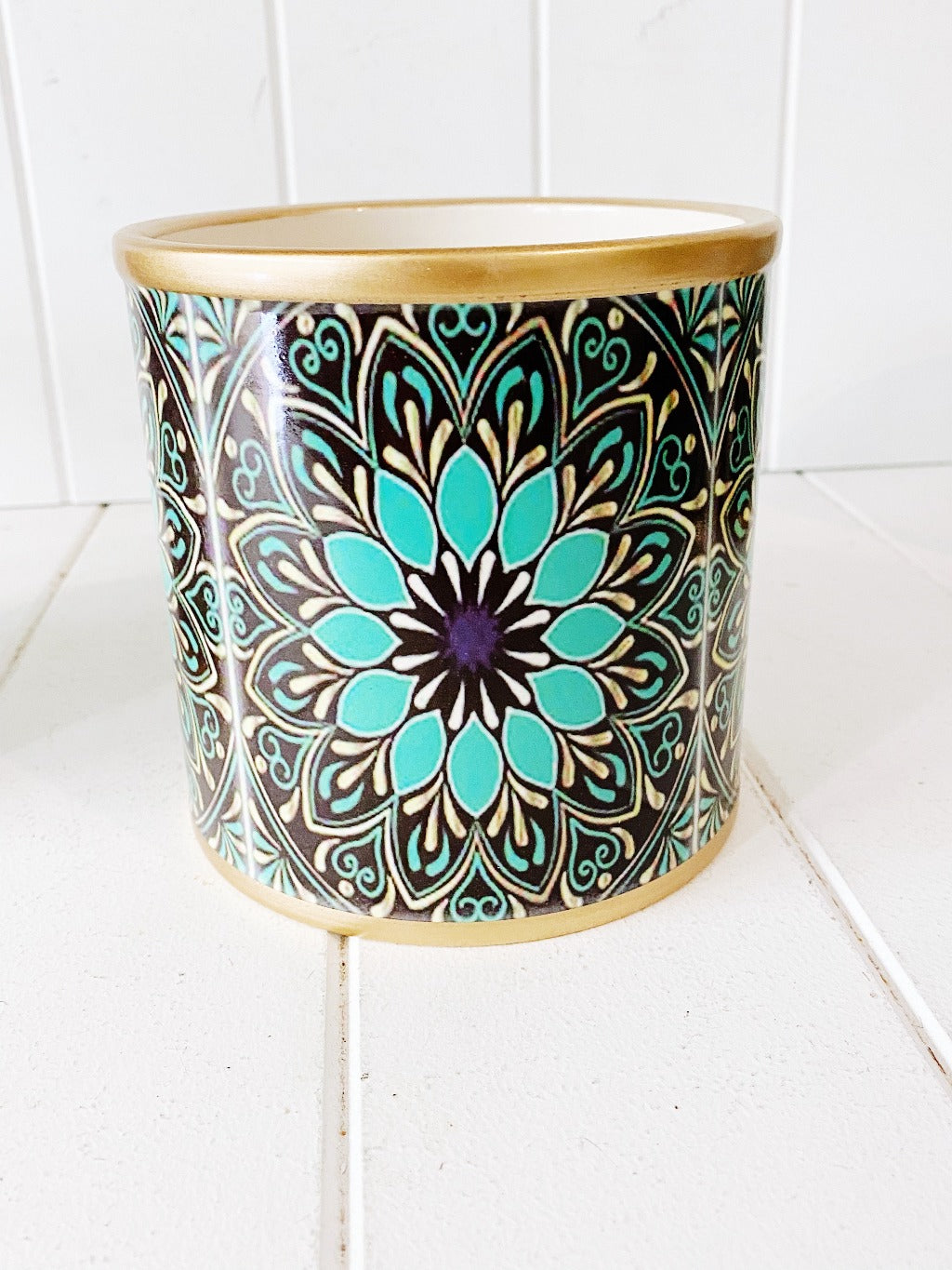 Create an exotic feel with our beautiful Persian Round Pot - Large. With gorgeous blue designs it is sure to add some exotic charm to any space. The colour will enhance your favourite plant or succulent. Perfect for indoor and outdoor use. Available in 4 designs.| Bliss Gifts &amp; Homewares | Unit 8, 259 Princes Hwy Ulladulla | South Coast NSW | Online Retail Gift &amp; Homeware Shopping | 0427795959, 44541523