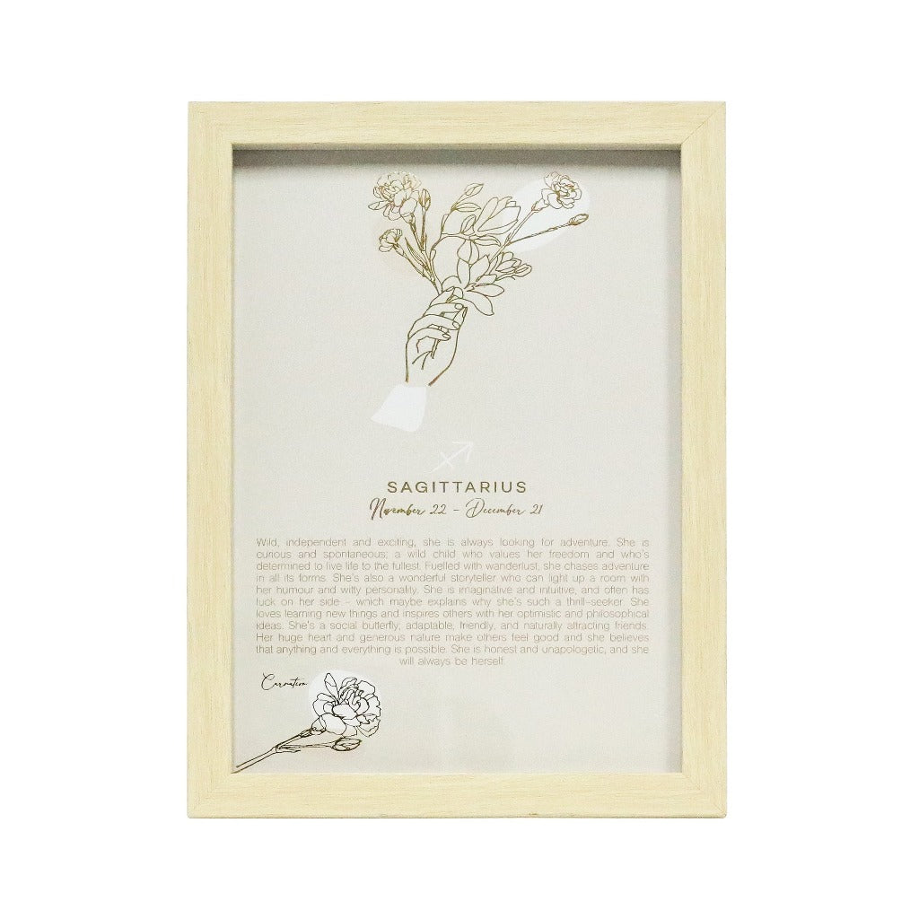 The Mystique Astrological Framed Prints feature whimsical and feminine illustrations combined with a pastel colour palette. The collection features 12x framed prints for each astrological star sign and gold foil detail for an elegant finished look.| Bliss Gifts & Homewares | Unit 8, 259 Princes Hwy Ulladulla | South Coast NSW | Online Retail Gift & Homeware Shopping | 0427795959, 44541523