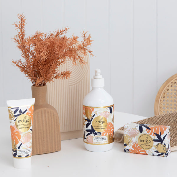 Organic Shea Butter Soap Hibiscus & Lychee