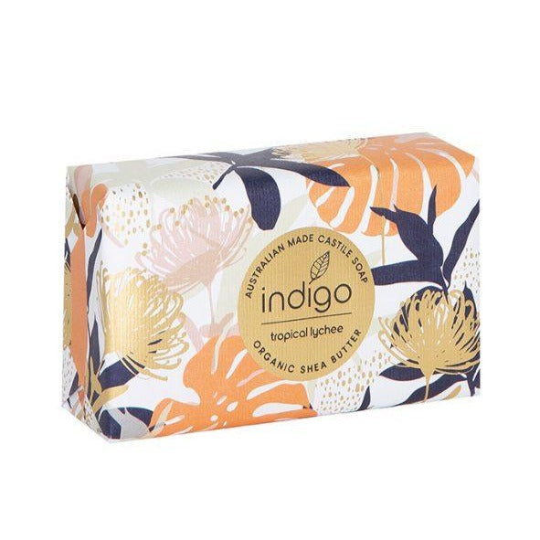 Organic Shea Butter Soap Hibiscus &amp; Lychee