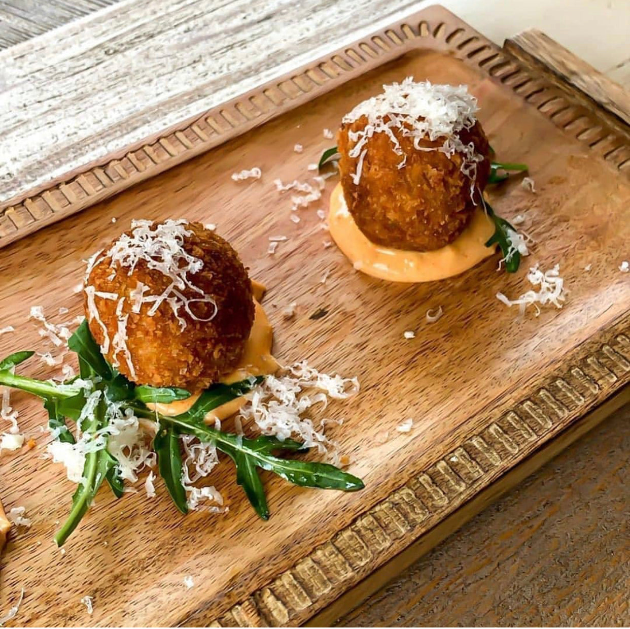 Salt&Pepper’s VAULT Tray Rectangle - 37x17cm - Handcrafted from mango wood with a lovely engraved edging detail and side handles - Shop online. AfterPay available. Australia wide Shipping | Bliss Gifts & Homewares - Unit 8, 259 Princes Hwy Ulladulla - 44541523