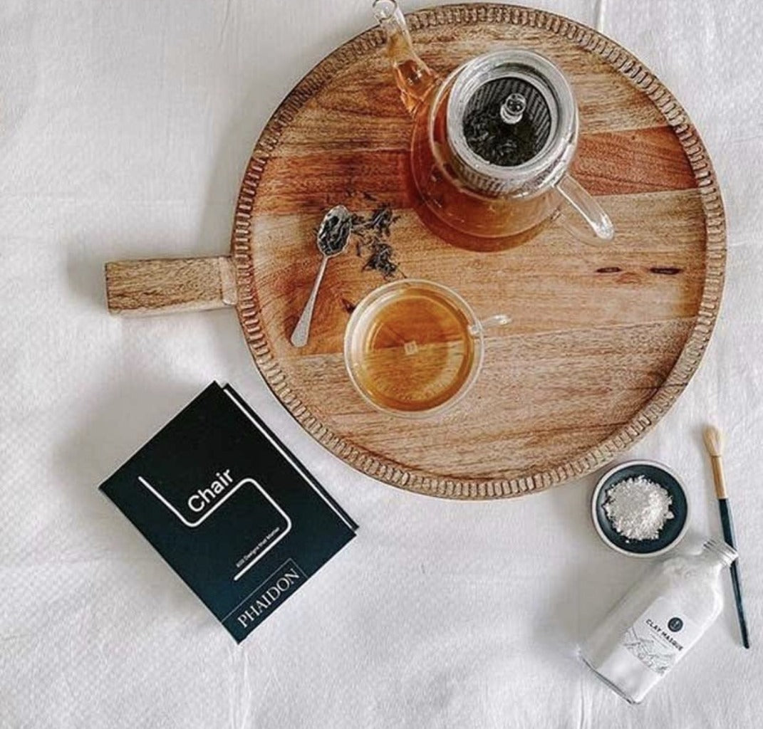 Salt&Pepper’s VAULT Paddle Round - 50.5x40cm - Handcrafted from mango wood with a lovely engraved edging detail and side handles - Shop online. AfterPay available. Australia wide Shipping | Bliss Gifts & Homewares - Unit 8, 259 Princes Hwy Ulladulla - 44541523